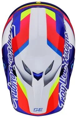 Troy Lee Designs Troy Lee SE5 Omega Helmet -Moto Parts Store troy lee se5 omega helmet blue 5