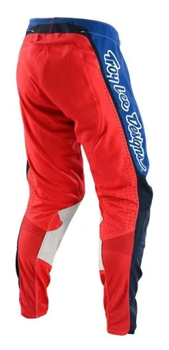 Troy Lee Designs Troy Lee SE Pro Quattro Honda Pants -Moto Parts Store troy lee se pro quattro honda pants white blue 2