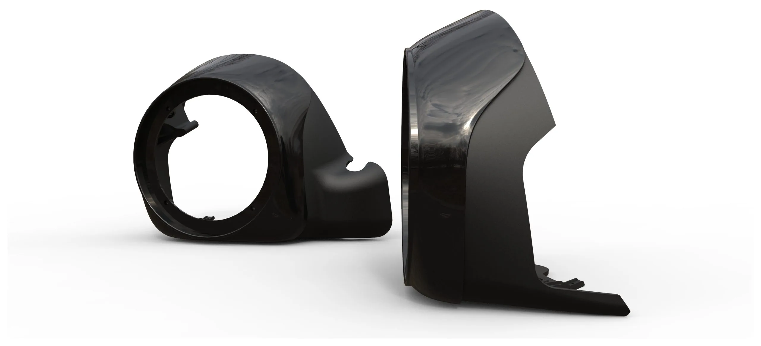 Wild Boar By Hogtunes Liquid Cooled Lower Adapters For Harley Ultra 2014-2022 2 Wild Boar By Hogtunes Liquid Cooled Lower Adapters For Harley Ultra 2014-2022 - Image 2