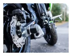 Woodcraft Axle Slider Kit Honda Grom / Monkey / Kawasaki Z125 Pro -Moto Parts Store woodcraft axle slider kit honda grom20142018 5