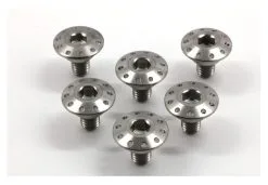 Works Connection Fork Guard Titanium Bolt Kit Honda 80cc-450cc