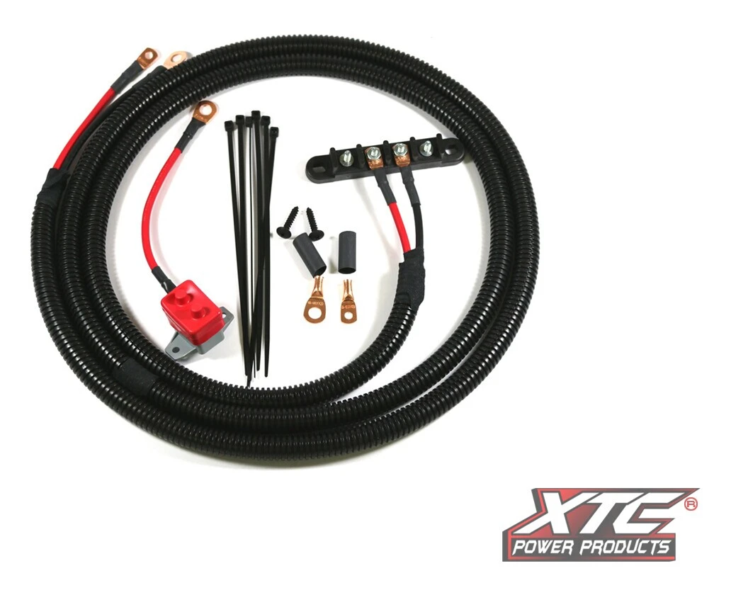 XTC Power Products 4-Stud Bus Bar 1 XTC Power Products 4-Stud Bus Bar