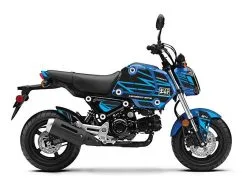 Yoshimura Graphic Kit Honda Grom 2023-2023 -Moto Parts Store yoshimura honda grom graphic kit edge blue 6